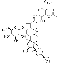 B-d-glucopyranoside,(3b,6a,16b,20r,24s)-3-[(3,4-di-o-acetyl-b-d-xylopyranosyl)oxy]-20, 24-epoxy-16,25-dihydroxy-9,19-cyclolanostan-6-yl Structure,1324005-51-7Structure