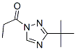 1H-1,2,4-triazole, 3-(1,1-dimethylethyl)-1-(1-oxopropyl)- (9ci) Structure,132408-63-0Structure