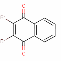 2,3-Dibromo-1,4-naphthoquinone Structure,13243-65-7Structure