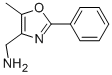 (5-Methyl-2-phenyl-1,3-oxazol-4-yl)methylamine Structure,132451-28-6Structure