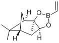 (1R,2R,6S,8R)-2,9,9-三甲基-4-乙烯基-3,5-二氧雜-4-硼雜三環(huán)[6.1.1.0<sup>2,6</sup>]癸烷結(jié)構(gòu)式_132488-71-2結(jié)構(gòu)式