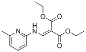 Diethyl{[(6-methyl-2-pyridinyl)amino]methylene}propanedioate Structure,13250-95-8Structure