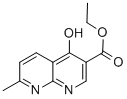 Ethyl 4-hydroxy-7-methyl-1,8-naphthyridine-3-carboxylate Structure,13250-96-9Structure