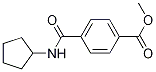 Methyl4-(cyclopentylcarbamoyl)benzoate Structure,1325090-17-2Structure