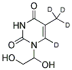 胸腺嘧啶乙二醇-D4結(jié)構(gòu)式_132523-94-5結(jié)構(gòu)式