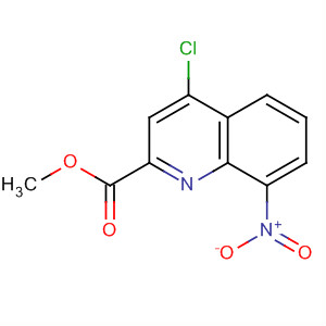 Methyl 4-chloro-8-nitroquinoline-2-carboxylate Structure,132664-54-1Structure