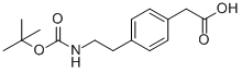 [4-(2-Boc-aminoethyl)phenyl]acetic acid Structure,132691-14-6Structure