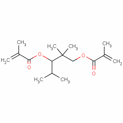 2,2,4-Trimethyl-1,3-pentanediol dimethacrylate Structure,13283-44-8Structure