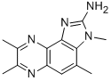 2-Amino-3,4,7,8-tetramethyl-3h-imidazo[4,5-f]quinoxaline Structure,132898-07-8Structure