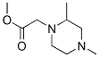 1-Piperazineaceticacid,-alpha-,4-dimethyl-,methylester(9ci) Structure,132917-41-0Structure