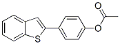 2-(4-Acetoxyphenyl)benzothiophene Structure,132932-62-8Structure