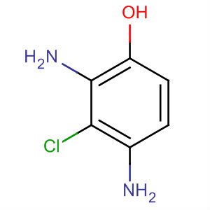 2,4-Diamino-3-chlorophenol Structure,13297-01-3Structure