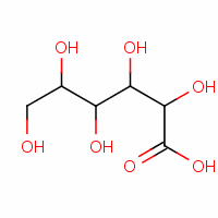 2,3,4,5,6-Pentahydroxyhexanoic acid Structure,133-42-6Structure