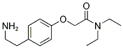 2-[4-(2-Amino-ethyl)-phenoxy]-n,n-diethyl-acetamide Structure,133025-92-0Structure