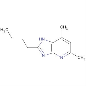 2-Butyl-5,7-dimethyl-3h-imidazo[4,5-b]pyridine Structure,133052-13-8Structure