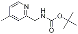 Tert-butyl ((4-methylpyridin-2-yl)methyl)carbamate Structure,1330755-53-7Structure