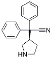 (R)-2,2-diphenyl-2-(pyrrolidin-3-yl)acetonitrile Structure,133099-12-4Structure