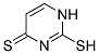 4(1H)-pyrimidinethione, 2-mercapto-(9ci) Structure,133099-49-7Structure