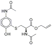 N-acetyl-s-[3-acetamino-6-hydroxyphenyl]cysteine-d5 allyl ester bromide Structure,1331889-45-2Structure