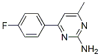 4-(4-Fluorophenyl)-6-methylpyrimidin-2-amine Structure,133256-49-2Structure