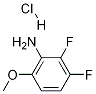 2,3-Difluoro-6-methoxy-phenylamine hydrochloride Structure,1332581-65-3Structure