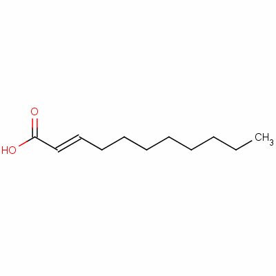 十一碳烯酸結(jié)構(gòu)式_1333-28-4結(jié)構(gòu)式