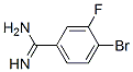 4-Bromo-3-fluoro-benzamidine Structure,133302-62-2Structure