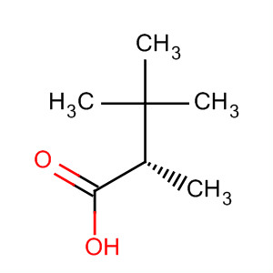 (S)-2,3,3-三甲基丁酸結(jié)構(gòu)式_13332-31-5結(jié)構(gòu)式