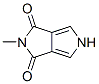 Pyrrolo[3,4-c]pyrrole-1,3(2h,5h)-dione, 2-methyl- (9ci) Structure,133341-90-9Structure