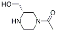 2-Piperazinemethanol, 4-acetyl-, (s)-(9ci) Structure,133407-36-0Structure