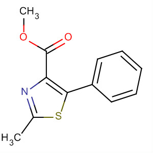 Methyl 2-methyl-5-phenylthiazole-4-carboxylate Structure,133415-15-3Structure