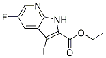 Ethyl 5-fluoro-3-iodo-1h-pyrrolo[2,3-b]pyridine-2-carboxylate Structure,1334499-86-3Structure