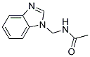 Acetamide, n-(1h-benzimidazol-1-ylmethyl)-(9ci) Structure,133478-75-8Structure