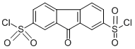 Fluoren-9-one-2,7-disulfonyl chloride Structure,13354-21-7Structure