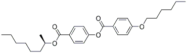 (R)-octan-2-yl 4-(4-(hexyloxy)benzoyloxy)benzoate (r811) Structure,133676-09-2Structure