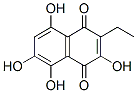 2-Ethyl-3,5,6,8-tetrahydroxy-[1,4]naphthoquinone Structure,13378-91-1Structure