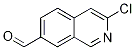 3-Chloro-7-isoquinolinecarboxaldehyde Structure,1337879-96-5Structure