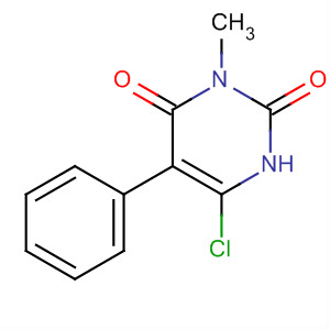 6-Chloro-3-methyl-5-phenyl-2,4(1h,3h)-pyrimidinedione Structure,133801-12-4Structure