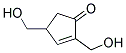 2-Cyclopenten-1-one, 2,4-bis(hydroxymethyl)-(9ci) Structure,133886-37-0Structure