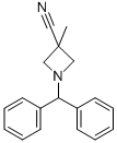 1-Benzhydryl-3-methylazetidine-3-carbonitrile Structure,133891-88-0Structure