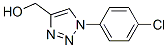 [1-(4-Chlorophenyl)-1H-1,2,3-triazol-4-yl]methanol Structure,133902-66-6Structure