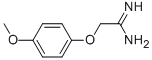 2-(4-Methoxyphenoxy)ethanimidamide Structure,133915-35-2Structure