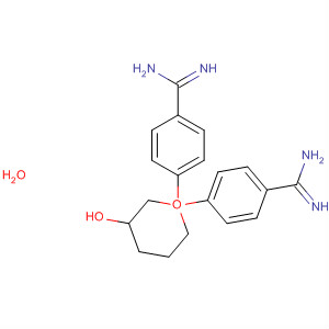 1,5-Bis(4-amidinophenoxy)-2-pentanol Structure,133991-32-9Structure