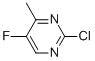 2-Chloro-5-fluoro-4-methylpyrimidine Structure,134000-96-7Structure