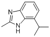 1H-benzimidazole,2-methyl-4-(1-methylethyl)-(9ci) Structure,134068-85-2Structure