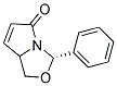 (3R,7as)-1,7a-dihydro-3-phenyl-3h,5h-pyrrolo[1,2-c]oxazol-5-one Structure,134107-65-6Structure