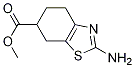 Methyl 2-amino-4,5,6,7-tetrahydrobenzo[d]thiazole-6-carboxylate Structure,134136-02-0Structure