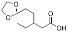 (1,4-Dioxa-spiro[4.5]dec-8-yl)-acetic acid Structure,134136-04-2Structure