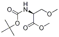 N-[(1,1-dimethylethoxy)carbonyl]-o-methyl-l-serine methyl ester Structure,134167-07-0Structure