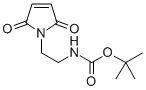 Tert-butyl (2-(2,5-dioxo-2,5-dihydro-1h-pyrrol-1-yl)ethyl)carbamate Structure,134272-63-2Structure